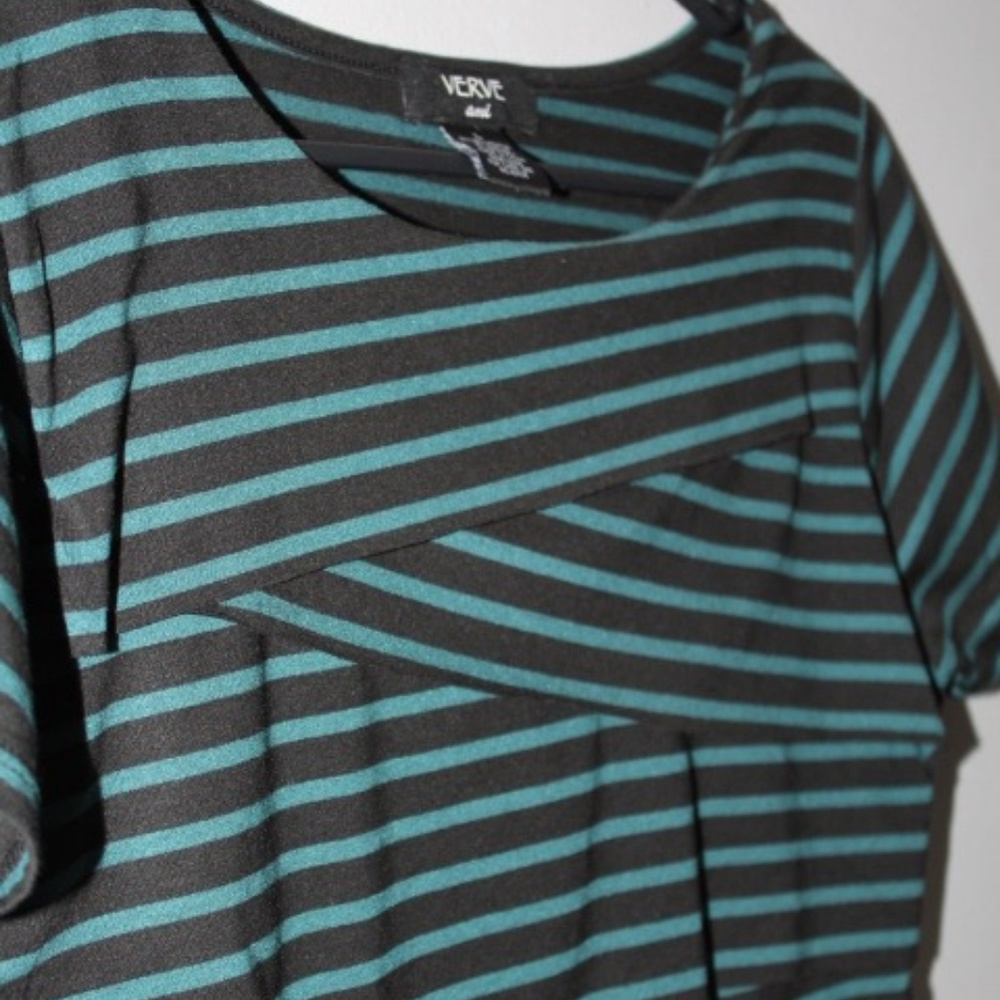 striped layered tshirt